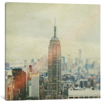 "New York Old" Print by Chelsea Victoria, 18"x18"x1.5"