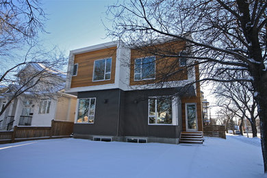Home design - modern home design idea in Edmonton