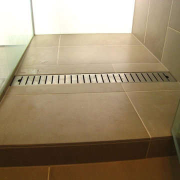 Bathroom - Beer bottle glass