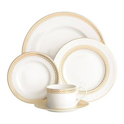 Chantilly 5-Piece Place Setting - Dinnerware Sets