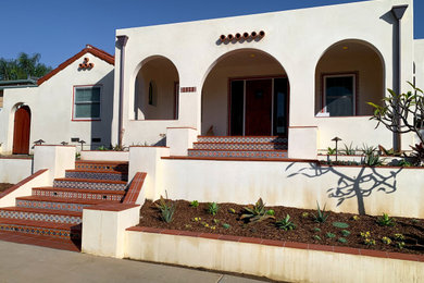 Home design - mediterranean home design idea in San Diego