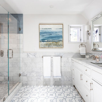 Altadena Modern Farmhouse: Bathroom