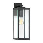 Quoizel WVR8407EK Westover 1 Light Outdoor Lantern - Earth Black