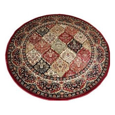 50 Most Por Modern Round Area Rugs For 2019 Houzz Dean Flooring Company Panel Kerman 5 3 Round Rug