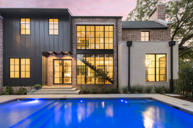 Home design - industrial home design idea in Dallas