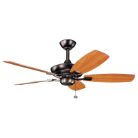 Kichler 300107OBB 44 Inch CanFixtureeld Fan