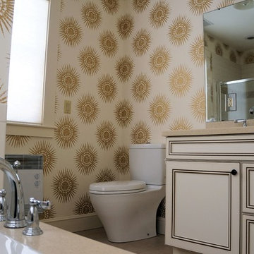 Concord Master Bathroom Wallpaper