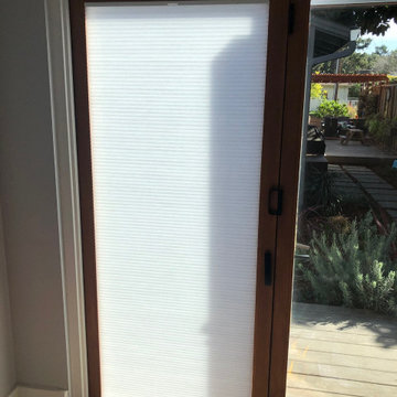 Customer Photos of Installed Pleated Blinds and Honeycomb Shades