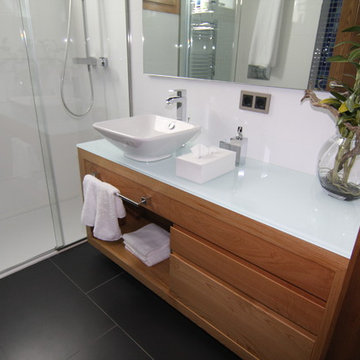 Muebles para baños de vivienda unifamiliar