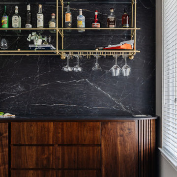 Social Hour | Luxury Mid-Century Modern Home Bar
