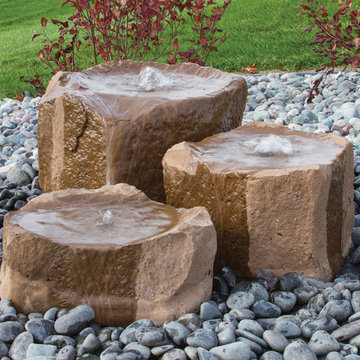 Triple Falls Boulder Fountain