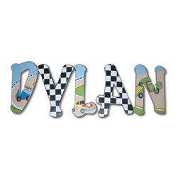 Racecar Wall Letters - Wall Letters