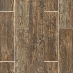 Dodge City Plank- Smokehouse - Wall And Floor Tile