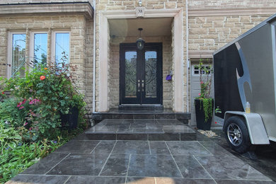 This is an example of a landscaping in Toronto.