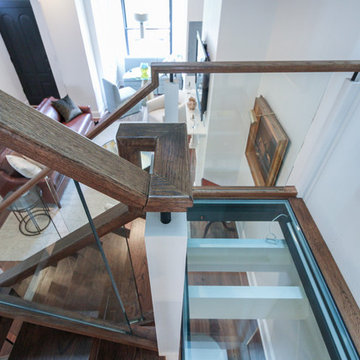 Project #68 | Ultra-Modern Staircase with Glass Landings