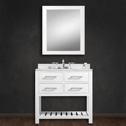 Cadale 30 inch Traditional Single Sink Bathroom Vanity - Bathroom Vanities And Sink Consoles