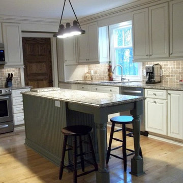 Harris Household Kitchen - Giallo Ornamental Granite Counter