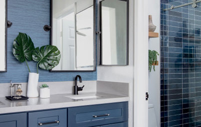 Bathroom of the Week: Bright Personality in Shades of Blue