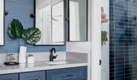 Bathroom of the Week: Bright Personality in Shades of Blue