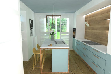 Kitchen with copper version 2