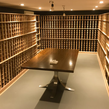 Basement Wine Room w/ Table
