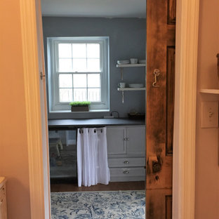 Inspiration for a rural basement in DC Metro.