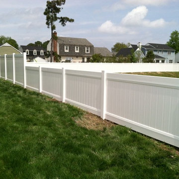 Combo - 4 ft & 6 ft high PVC Privacy Fence