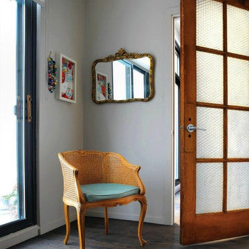 Guest Bedroom + Reclaimed Door