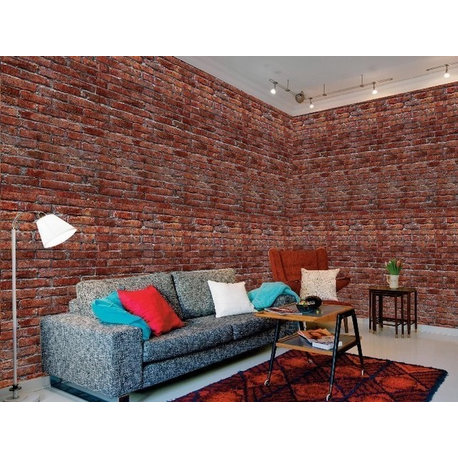 Red Brick Wall Mural 8097