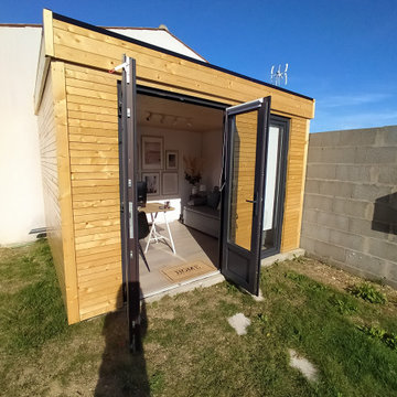 Mon bureau de jardin de 10m² (en cours de chantier)