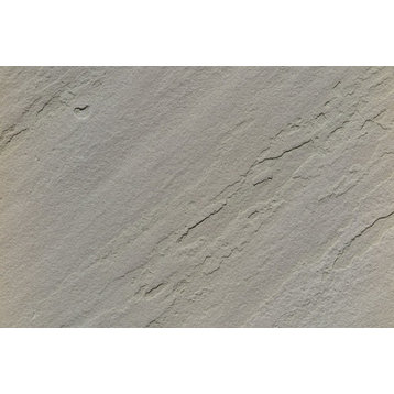 Jade White Sandstone, Natural Cleft Face, Gauged Back Finish, 24"x24", Set of 20