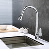 Furio Brass Kitchen Faucet w/ Pull Out Sprayer, Chrome
