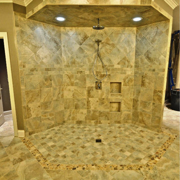 Level entry shower