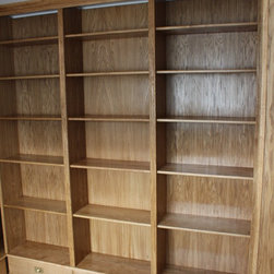 Library in solid English Oak - Products
