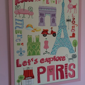 Girls Room Paris Theme