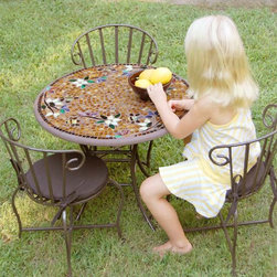 Iron Mosaic Children's Set - Kids Chairs