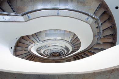 Moderne Treppe in Düsseldorf