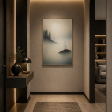 Island Of Quiet – Minimalist Island Wall Art