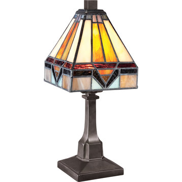 Quoizel Tiffany One Light Table Lamp TF1021TVB