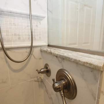 Marble Tile Master Bathroom