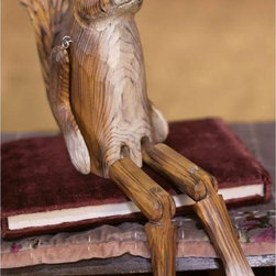 Whittled Woodland Shelf Sitter (Squirrel) - Decorative Objects And Figurines