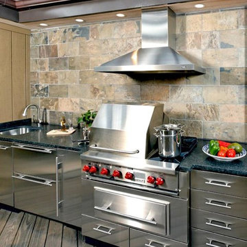 Stainless Steel Outdoor Kitchen
