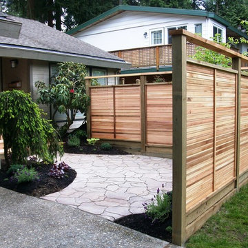 Custom Wooden Fence Builds
