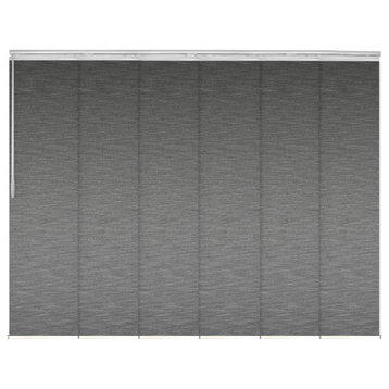 Talha 6-Panel Track Extendable Vertical Blinds 98-130"W