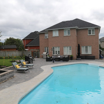 Stone Poolscape