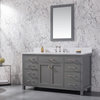 Jasper 60" Bathroom Vanity, Gray