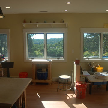 Sherman, CT Pottery Studio & Garage Addition Pottery Studio