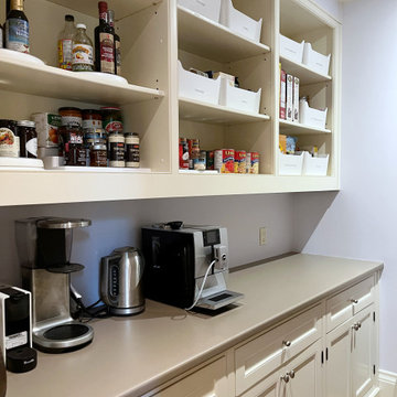 After: Organized Butler's Pantry Bliss