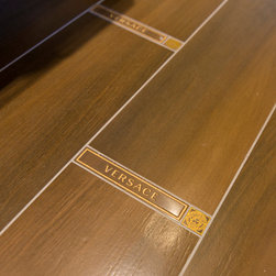 Ensuite Versace floor tiles - Hardwood Flooring