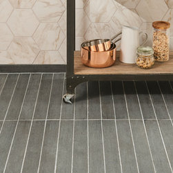 Dartrey Grey Wood Effect Tiles - Flooring